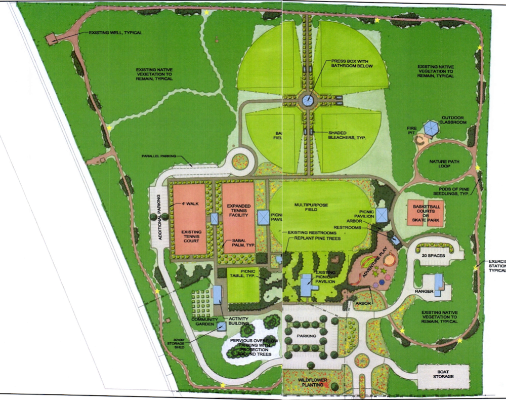 2009 Master Plan for Tequesta Park